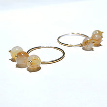 Load image into Gallery viewer, Gold Ritulated Earrings