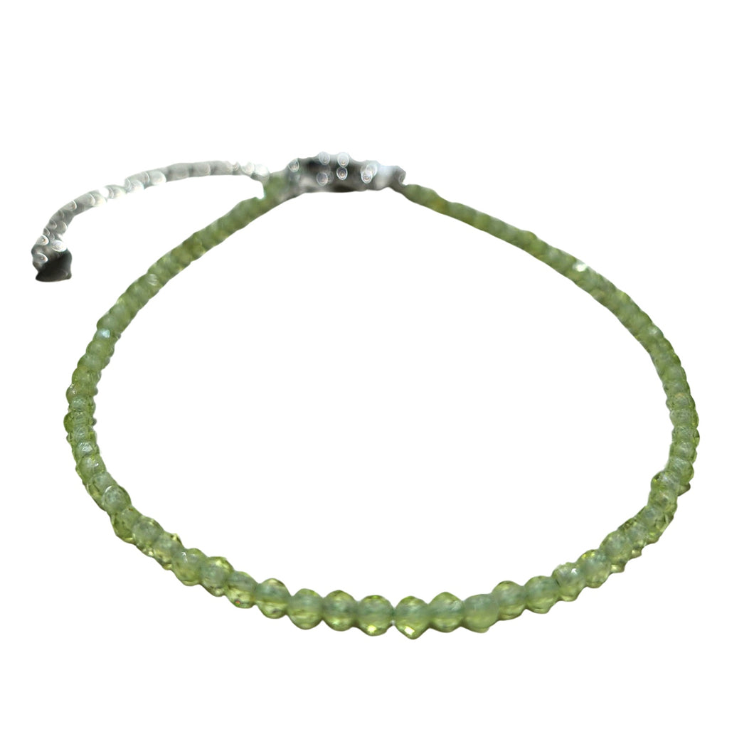 Peridot Anklet