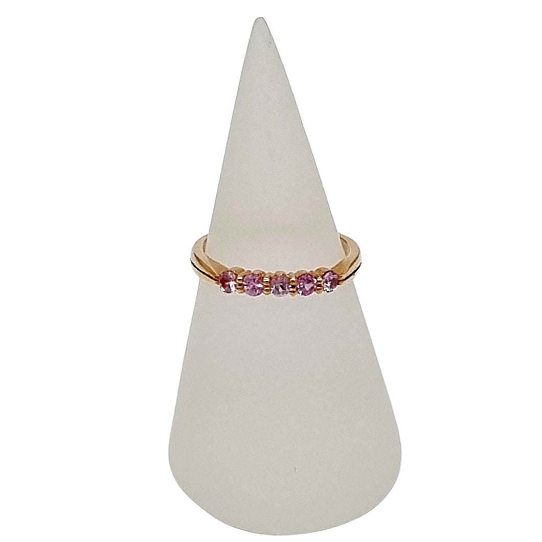 Pink Sapphire Ring